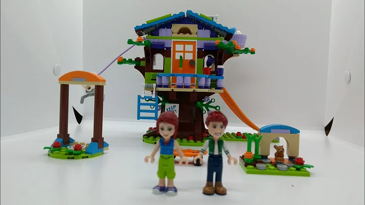 Lego Friends 41334 Mia's Treehouse Unboxing Speed Build and Review!