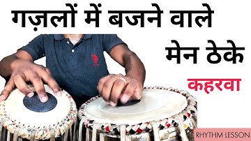 (Ghazal)Me Bajne Wale Main Theke/Tabla video/tabla play/tabla lesson for beginners/Tabla lesson/