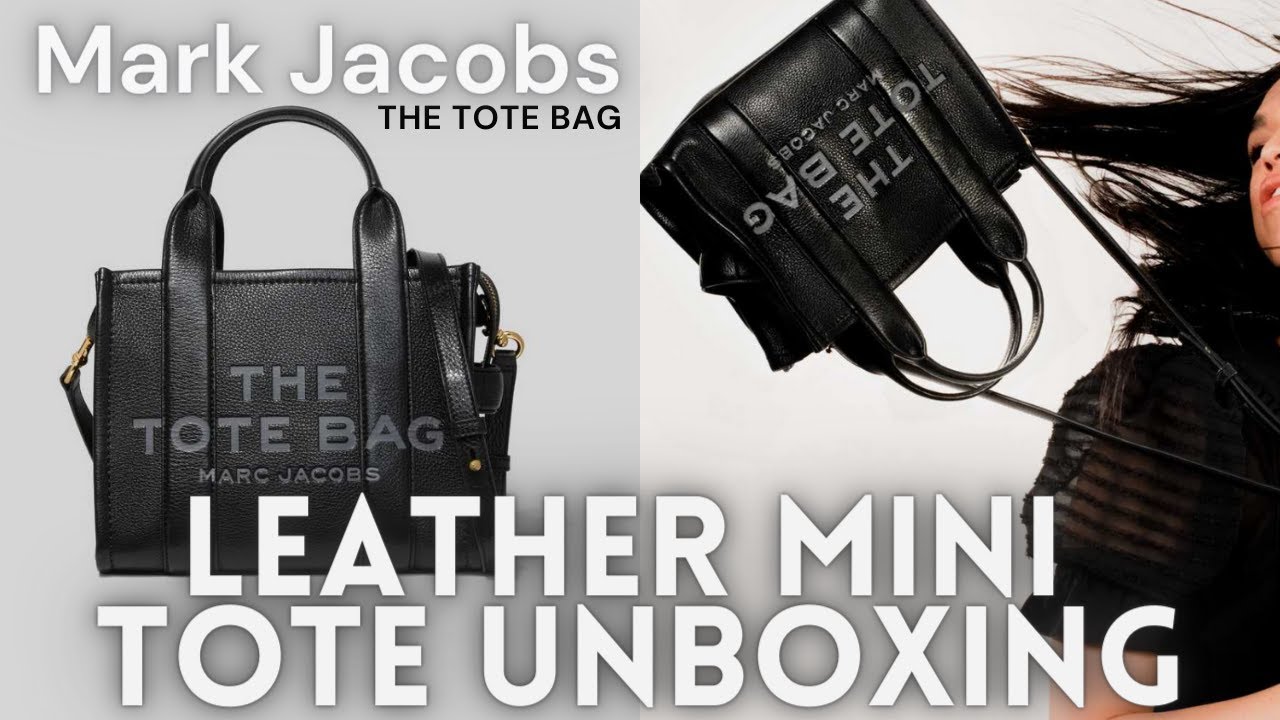 Mark Jacobs Mini Leather Tote Bag - True Unboxing 