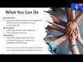 Communities talk about preventing fentanyl use by youth and young adults webinar