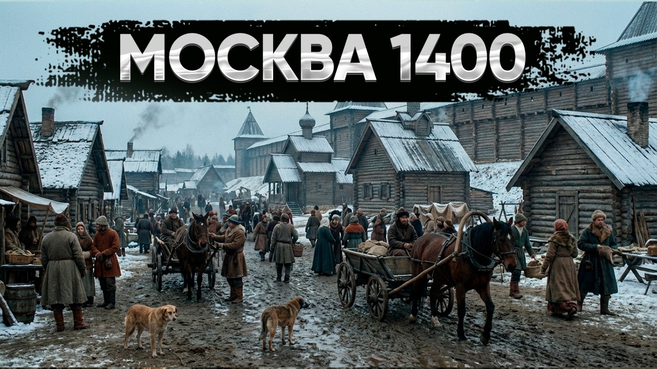 Как выглядела Москва в 1400 году | Реконструкция  ИИ (документальный фильм)