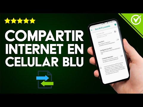 Cómo Compartir Datos o Internet en un Móvil Blu Usando el Anclaje a Red paso a paso