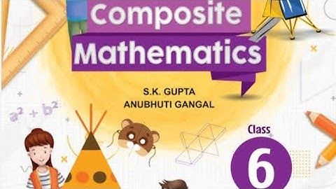 New learning composite mathematics #class6 #selfpractice 1D #maths  S.k gupta Anubhuti gangal #S18