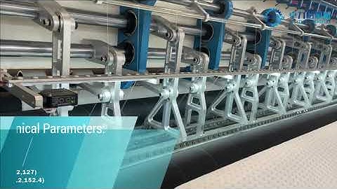 ZOLYTECH - High speed computerized chain stitch multi-needle quilting machine