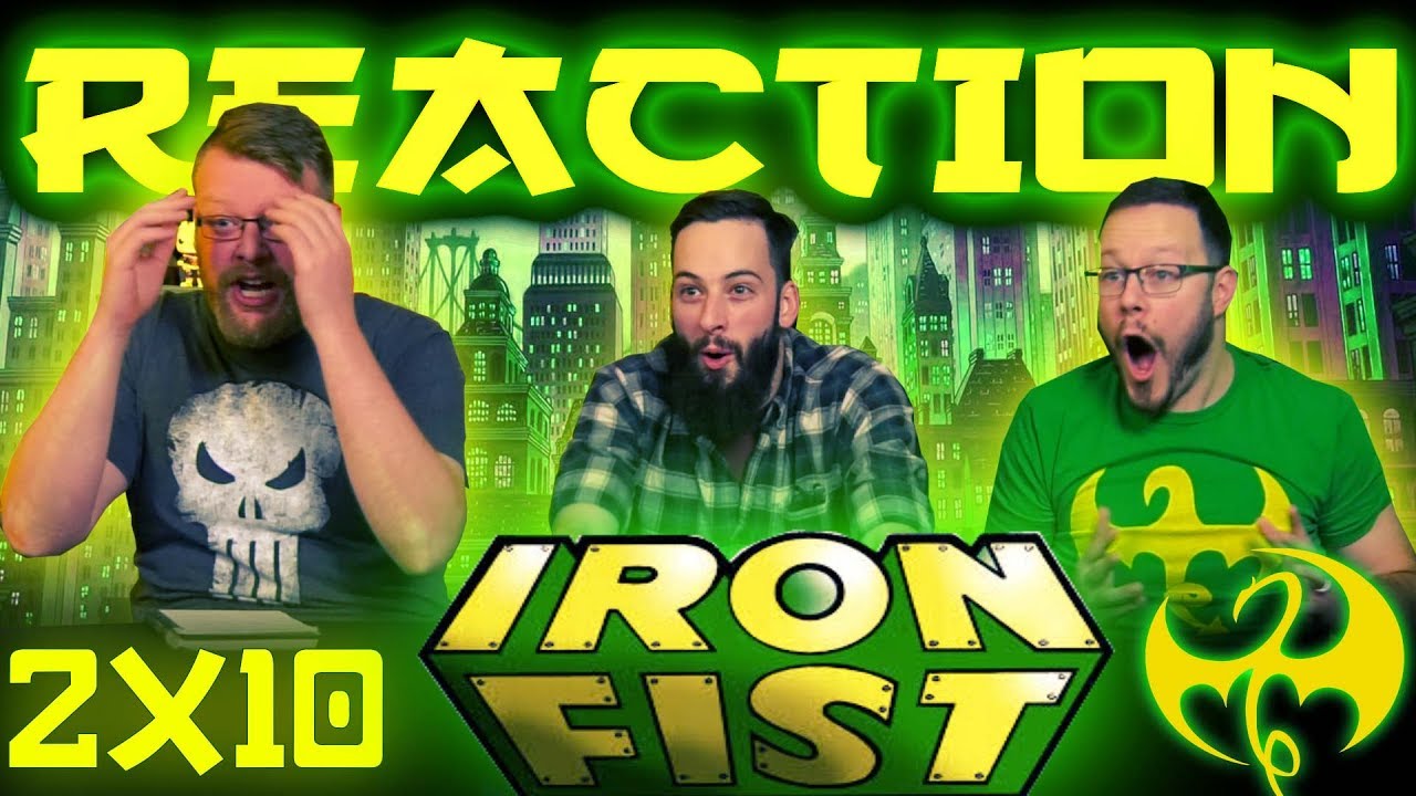 blind wave my hero academia Iron Fist 2x10 FINALE REACTION!!