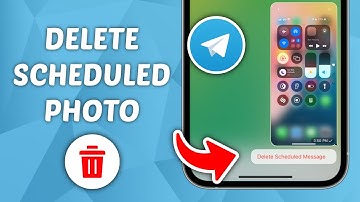 How to Delete Scheduled Photo or Video on Telegram