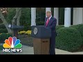 Trump Addresses Americans For First Time Since Election Defeat | NBC Nightly News