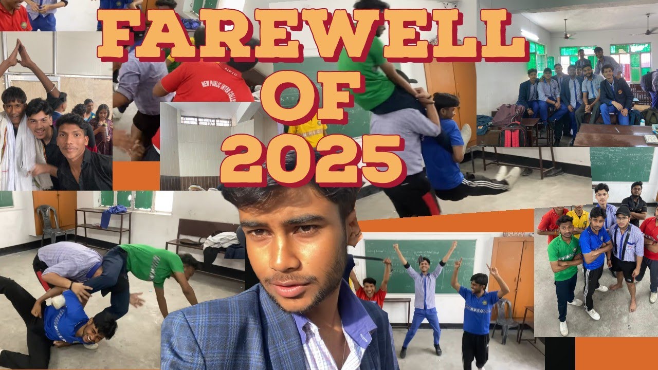 School Farewell of 2025 - YouTube