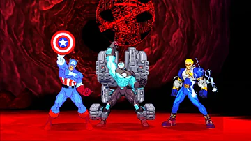 Marvel VS Capcom 2 - Captain America/War Machine/Captain Commando - Expert Difficulty Playthrough