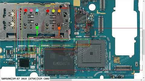 Samsung A7 2018 SM A750 No Sim Card Emargency Call Problem Hardware Solution