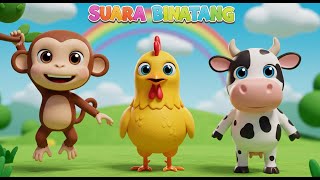 ANIMAL SOUND SONG | INDONESIAN TODDLER SONGS | UYYUS FUN VIDEO