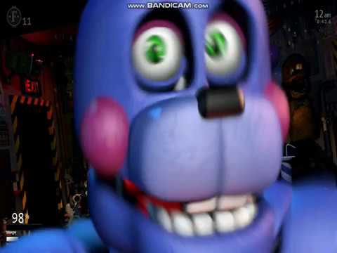 Ultimate Custom Night - Rockstar Bonnie JUMPSCARE!!!