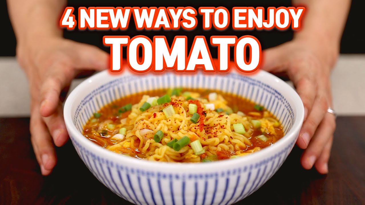 4 New Ways To Enjoy Tomato!