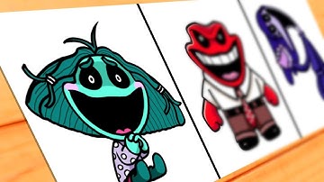 Drawing Cartoon Inside Out 2 But They