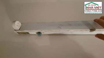 Hướng dẫn thay đèn tuýp LED vào máng đèn huỳnh quang cũ trong 5 phút