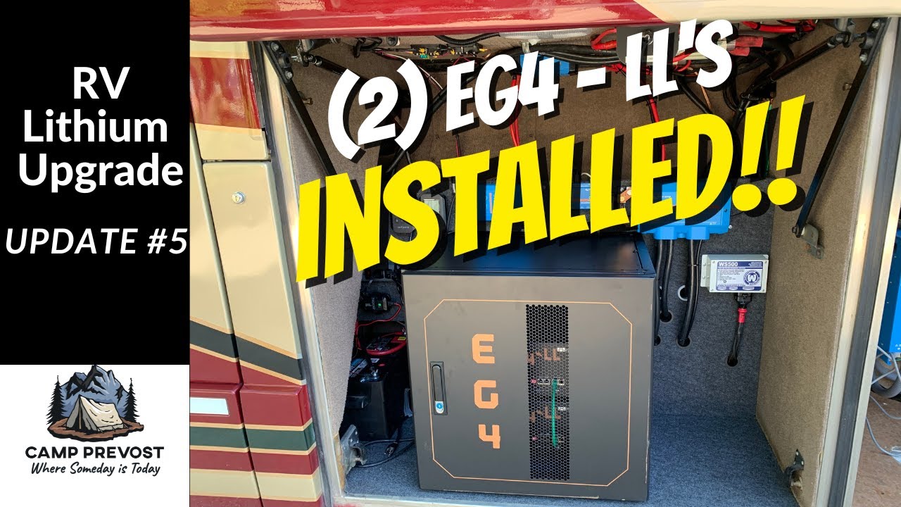 EG4 Lithium Battery RV Upgrade / Update # 5