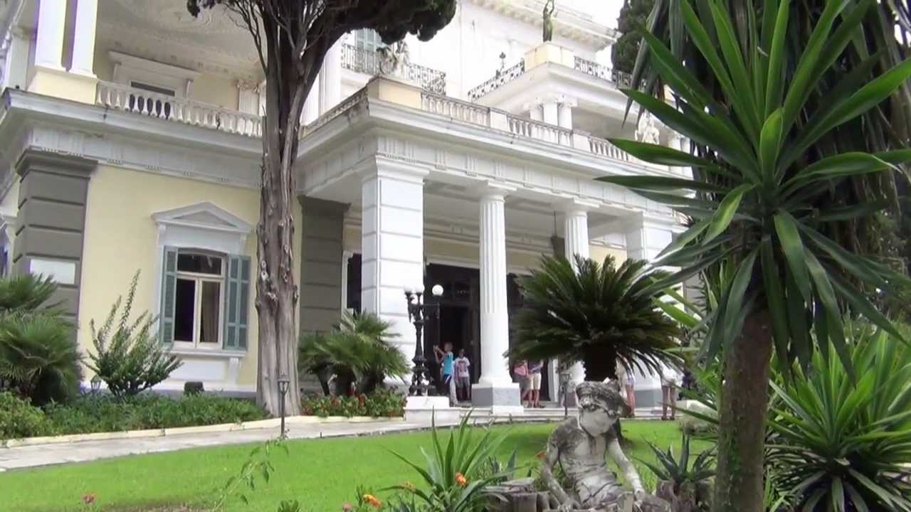 Visite Au Palais De Sissi A Corfou Achilleion Palace Youtube Visite Au Palais De Sissi A Corfou Achilleion Palace Youtube