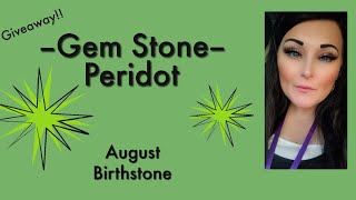 Gem Stone OTM - Peridot