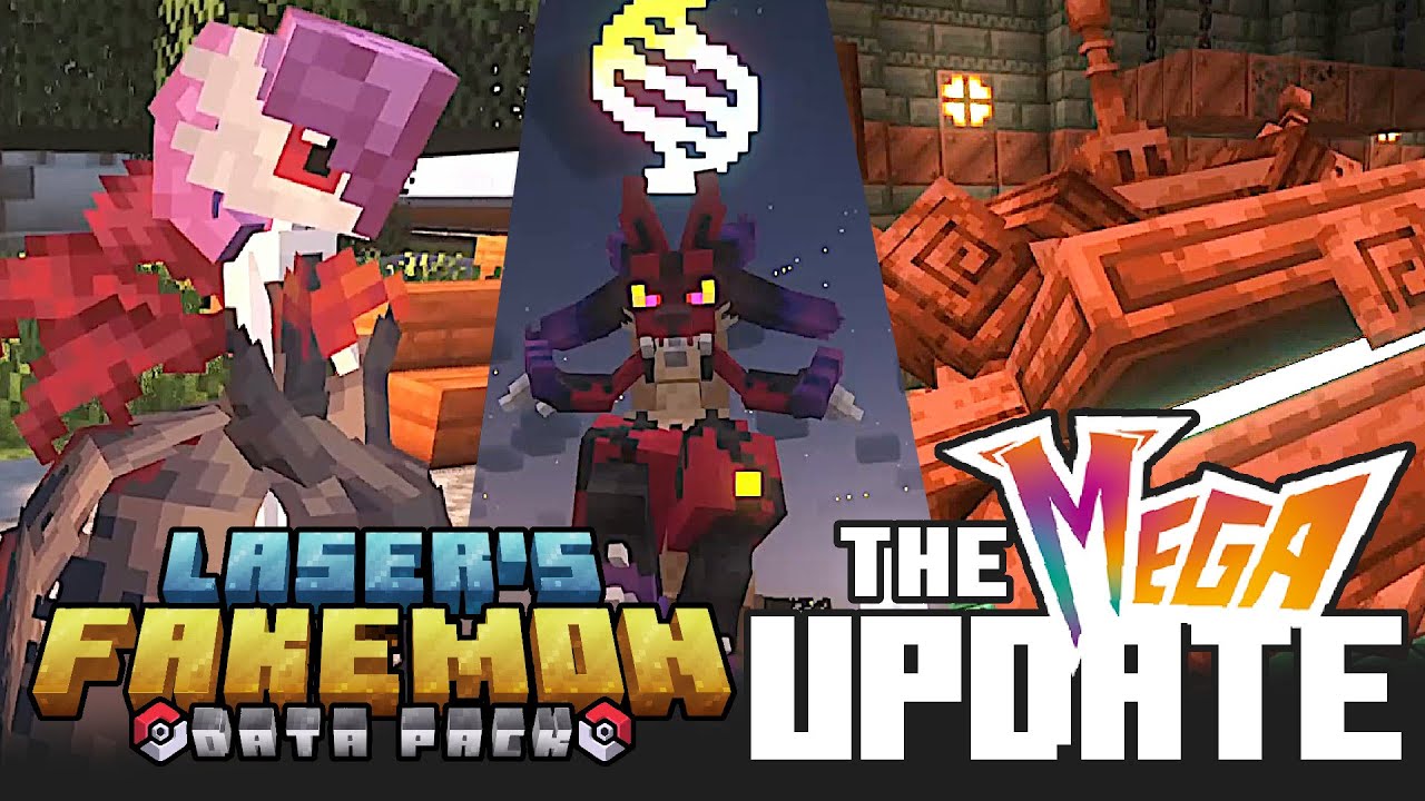 Laser's Fakemon Pack - MEGA UPDATE 1.5 Trailer! [Cobblemon] - YouTube