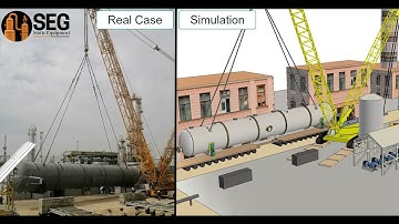 Lifting Study By SEG and Autodesk Inventor, Comparing with Real Case side to side
