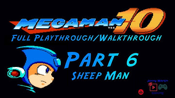 Mega Man 10 (Wii) Full Playthrough/Walkthrough Part 6: Sheep Man