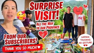 OUR SUBSCRIBERS SURPRISED US! 😭❤️ They Came ALL THE WAY to Our Province!  