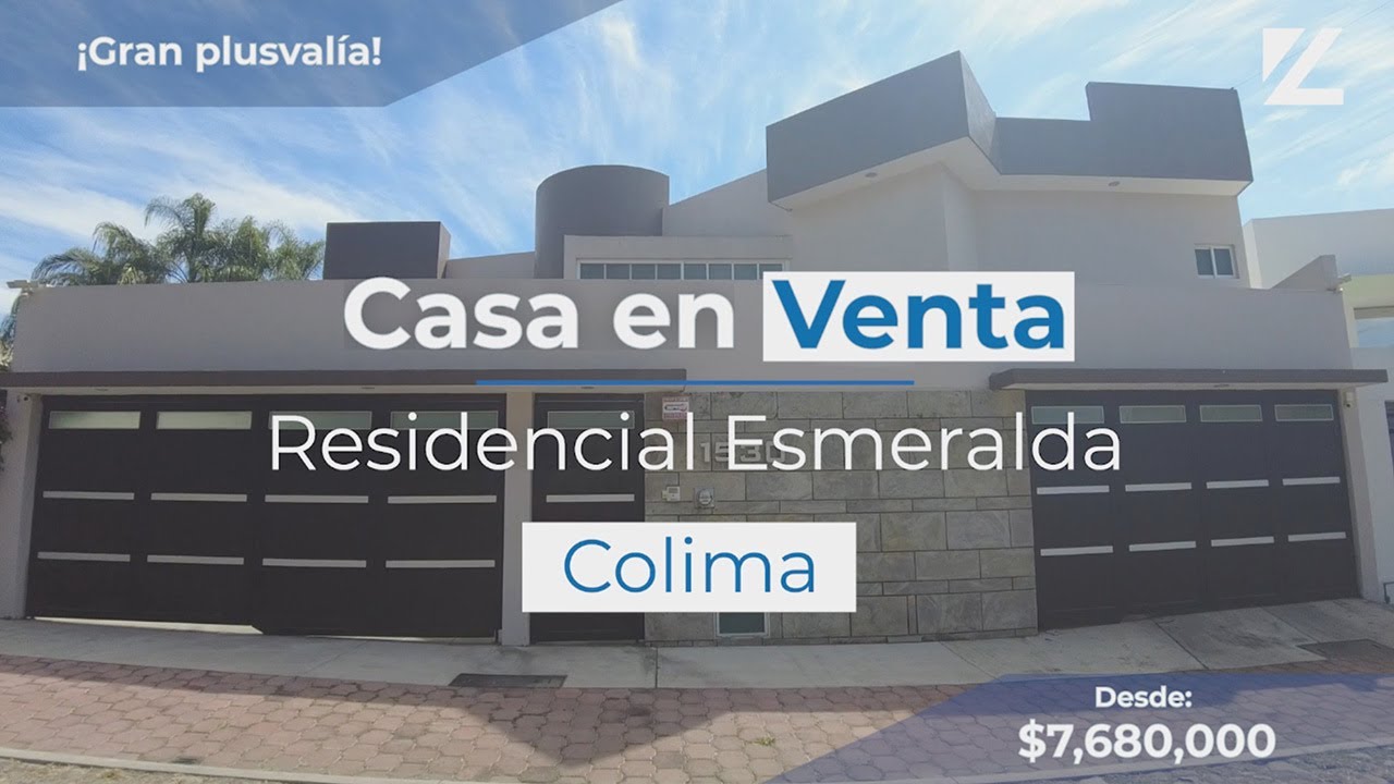 AMPLIA RESIDENCIA EN VENTA EN ESMERALDA COLIMA - YouTube