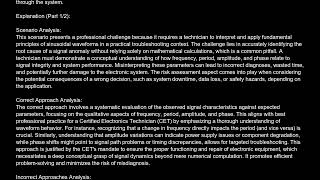 Certified Electronics Technician  CET  Exam Free Practice Test video