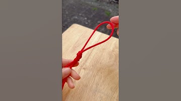 How to tie knot | Figure 9 Loop Knot @Lydia, how to tie #shorts #knot #rope #skills #diy #camping