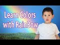Learn colors with Rainbow colors song | Children singing nursery rhymes Kids Songs