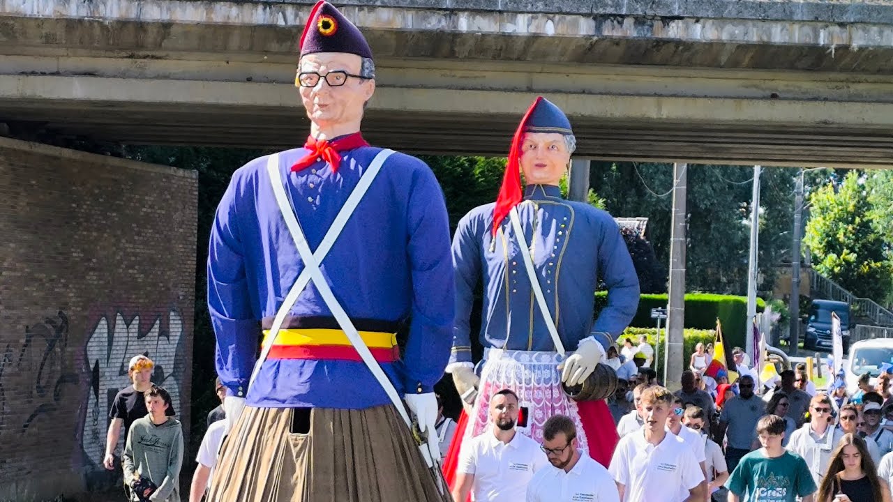 Ducasse du Canon 2025 : Sortie des géants