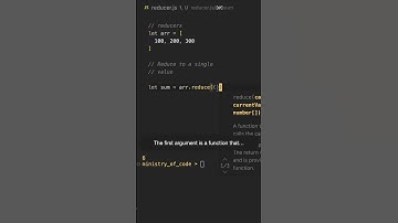 Reducers in JavaScript #programming #shorts