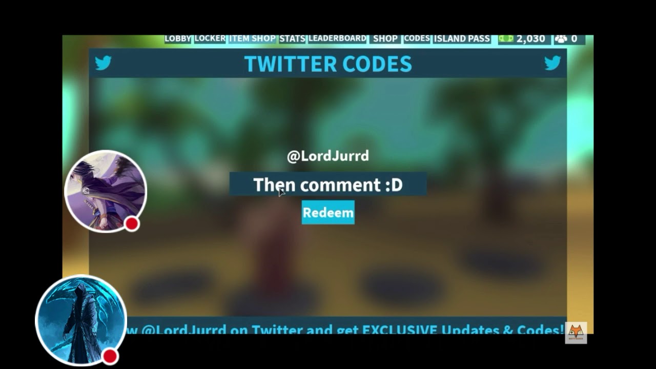 ISLAND ROYALE ALL SEPTEMBER CODES