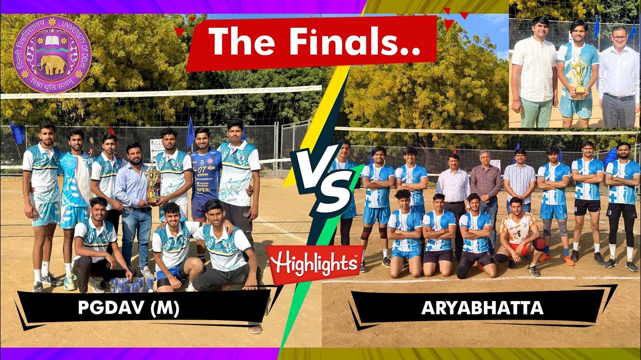 Aryabhatta volleyball tournament part -2 ️🏐 |Best final match| Delhi ...