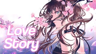 「Nightcore」- Love Story (Lyrics) - Indila