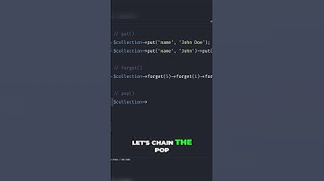 How to Use Laravel its Unique pop() Method #laravel #shorts