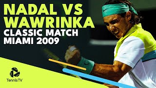 Nadal vs Wawrinka Fourth Round Clash | Miami 2009 Highlights