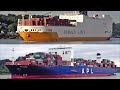 Shipspotting in HAMBURG 2019 with ULTRA LARGE CONTAINERSHIP APL Changi and more