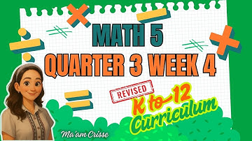 MATH 5 QUARTER 3 WEEK 4 REVISED K12