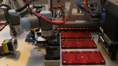 Robotic Label Application using Sato Printer
