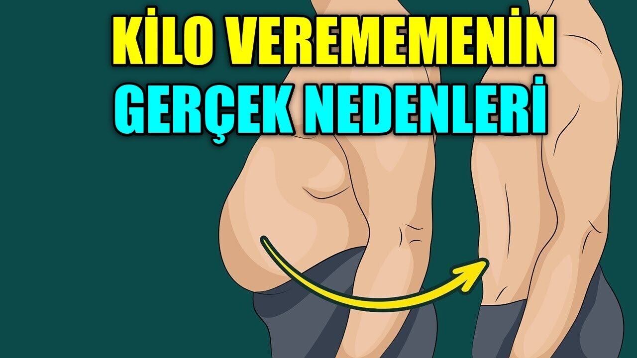 Kilo verememenin nedenleri Kilo verememenin nedenleri