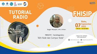 Alih Kode dan Campur Kode - PBIS4131 Sociolinguistics