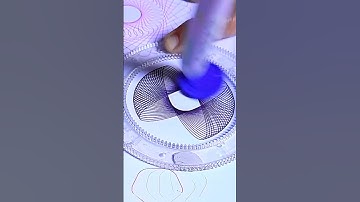 Asmr Sound Spirograph | Failed Lines #shorts #spirograph #satisfying @AsiGamy