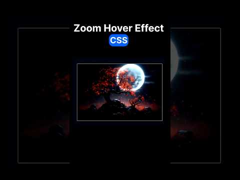 Zoom Hover Effect