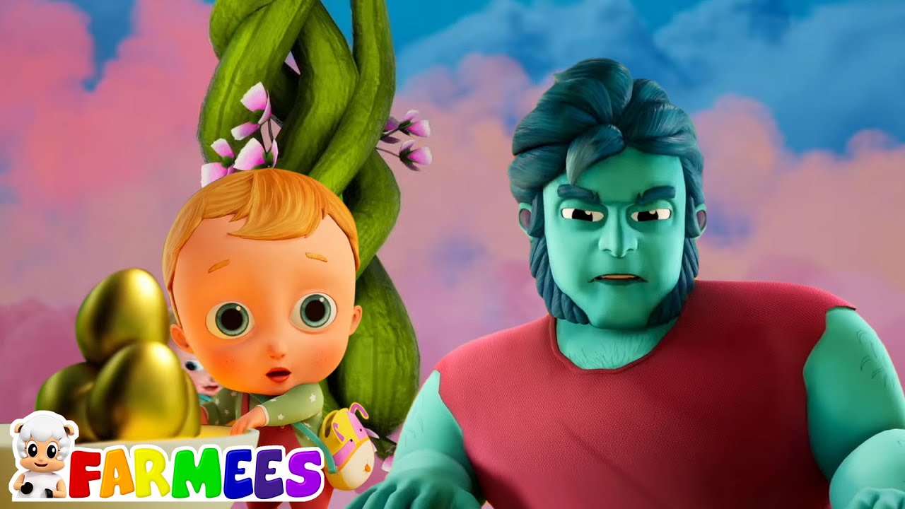 Джек и бобовый стебель + Более русский рассказы для детей от Farmees ...