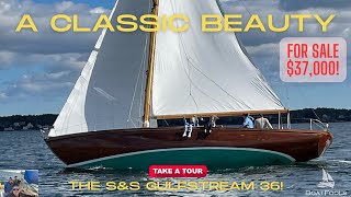 A Classic Sailboat That Is Ready To Go! The 1961 S&S designed Gulfstream 36. A real stunner! [SOLD!]