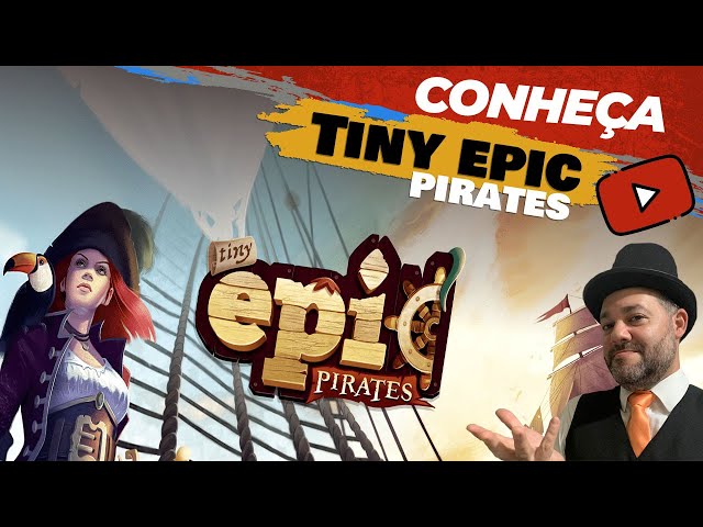 Tiny Epic Pirates Jogo de Tabuleiro