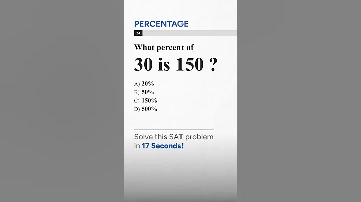 What percent of 30 is 150? Let’s break it down in seconds! 💡 #mathtips