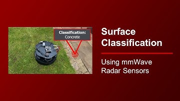 Surface classification with TI mmWave radar