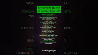 The Secret Dark Side Of Every Zodiac Sign #zodiac #zodiacsigns #astrology #horoscope #tarot